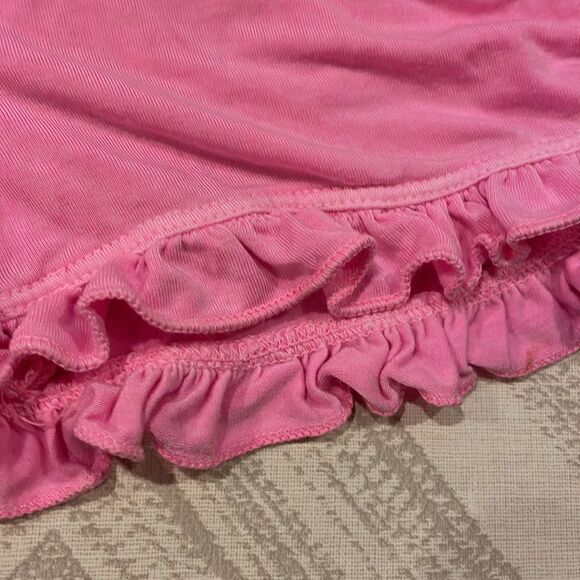Hard Tail Girls Pink Ruffle Shorts - Picture 2 of 6
